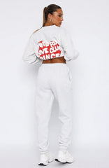 Love Club Sweatpants Grey Marle