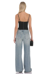 Avelyn Mesh Corset Top